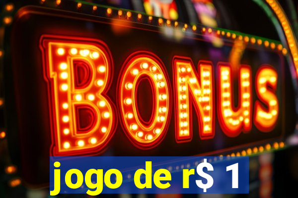 jogo de r$ 1